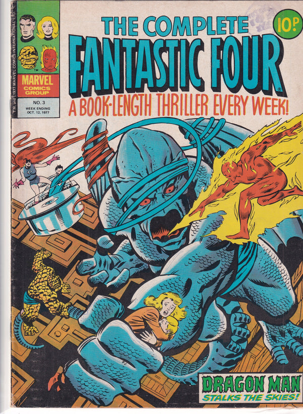Fantastic Four #3 - Slab City Comics 