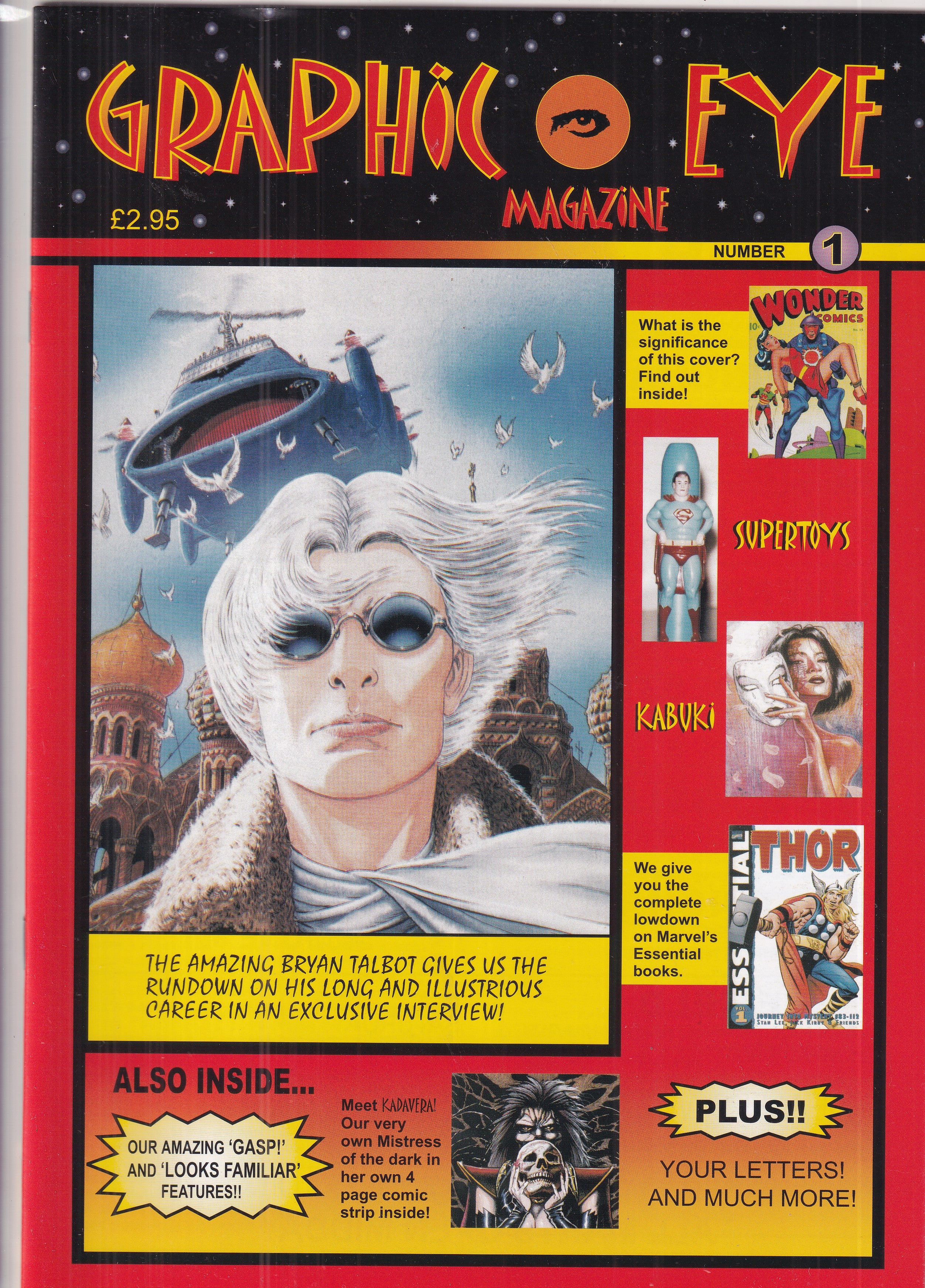 GRAPHIC EYE MAGAZINE #1 - Slab City Comics 
