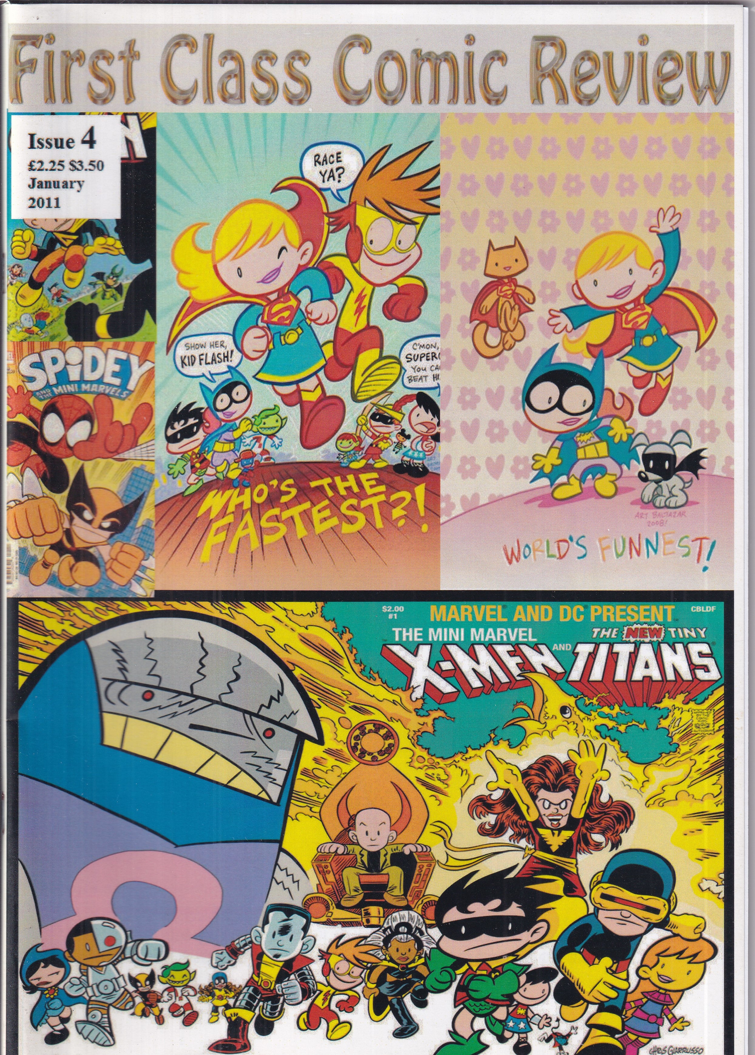 FIRST CLASS COMIC REVIEW #4 - Slab City Comics 