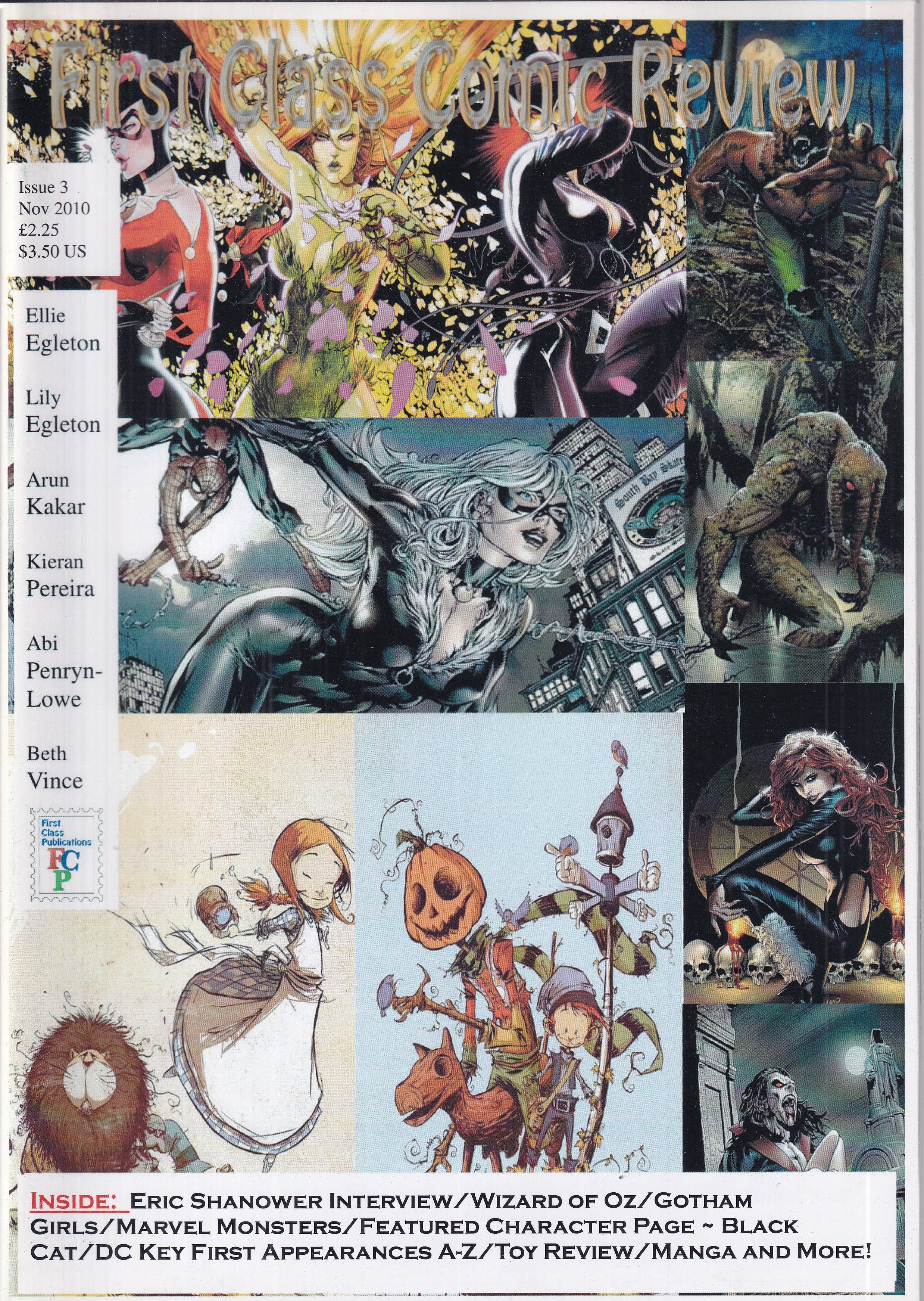 FIRST CLASS COMIC REVIEW #3 - Slab City Comics 
