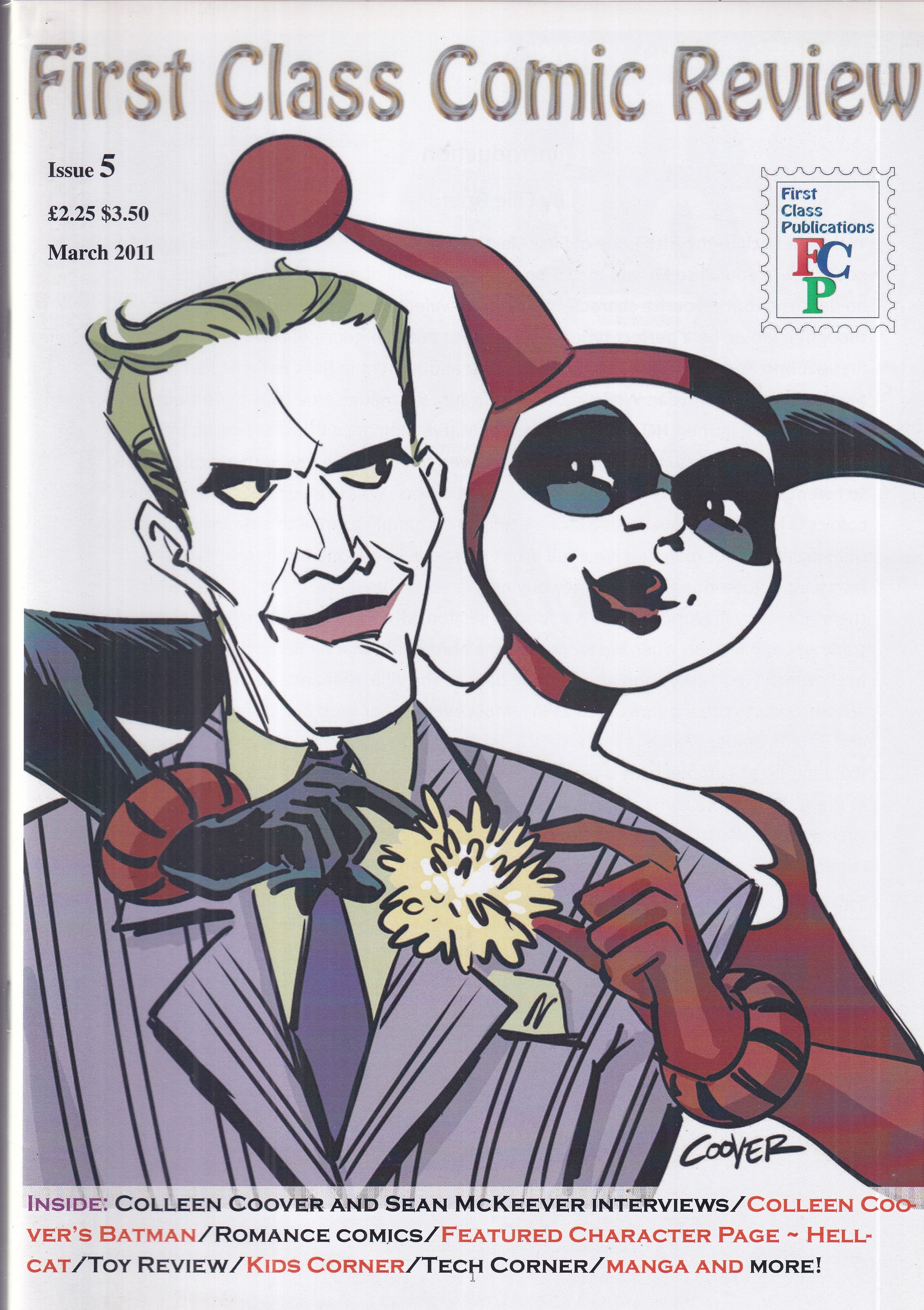 FIRST CLASS COMIC REVIEW #5 - Slab City Comics 