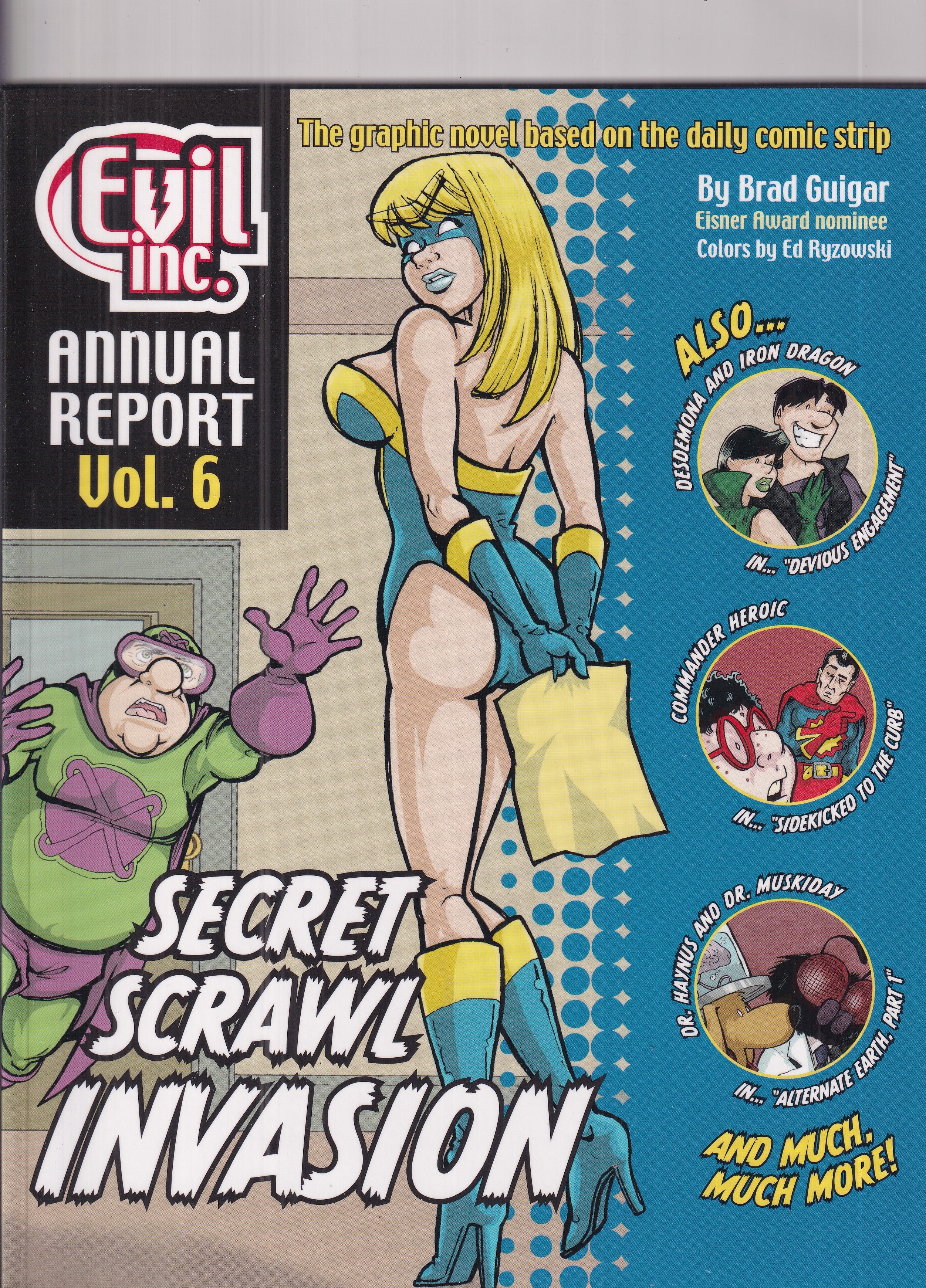 ANNUAL REPORT EVIL INC. VOL.6 - Slab City Comics 