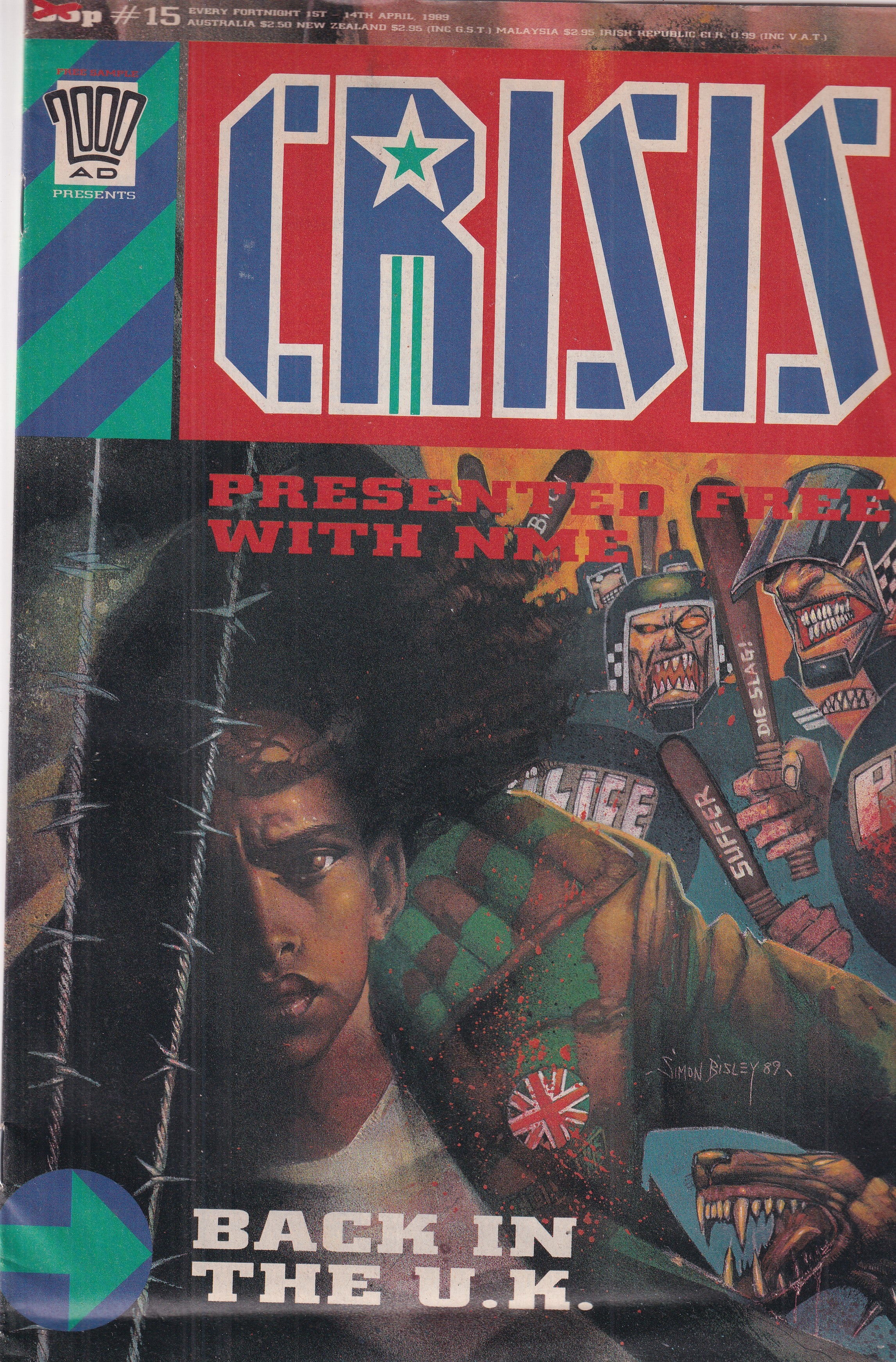 Crisis #15 - Slab City Comics 