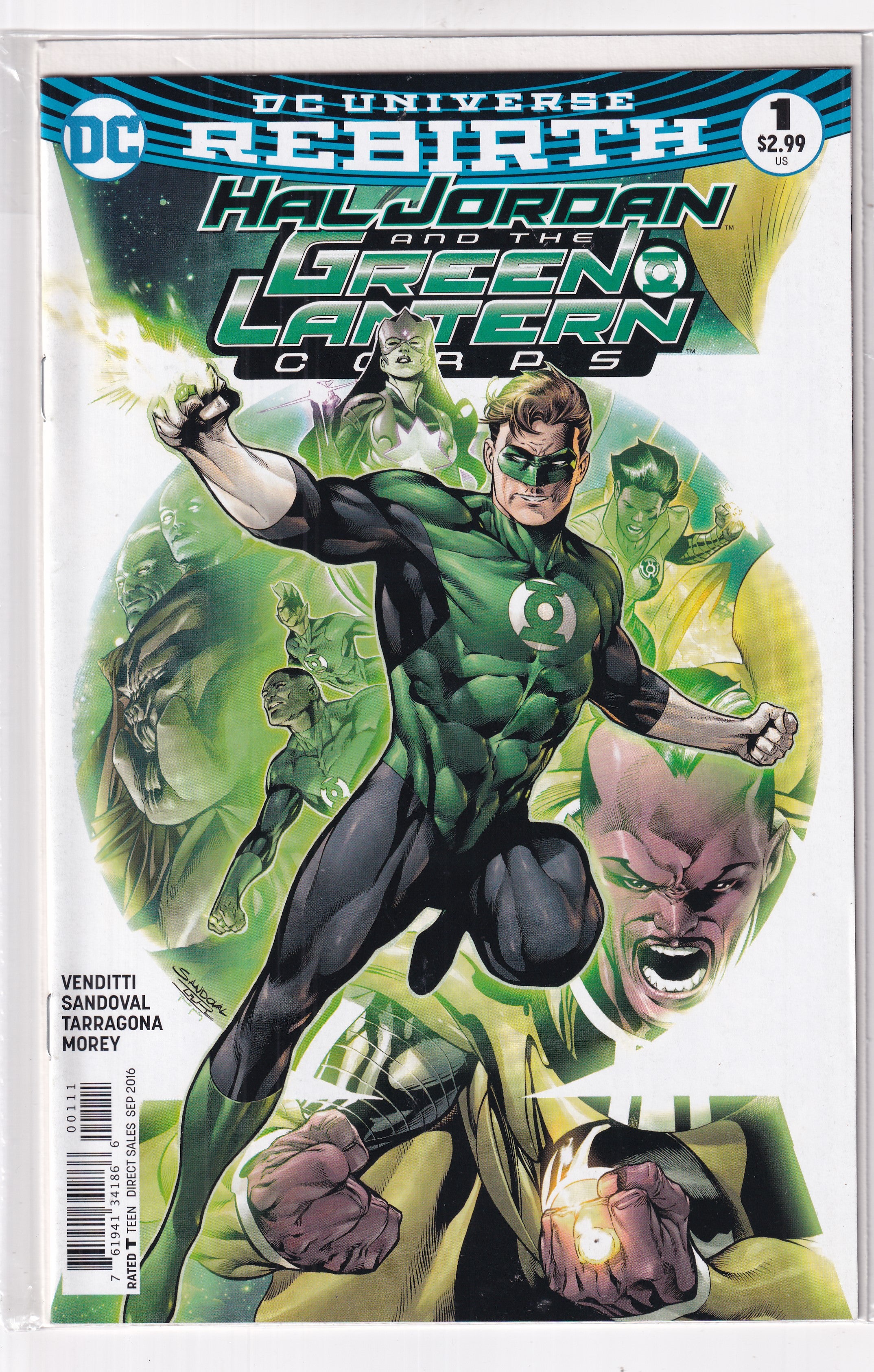 HAL JORDAN AND THE GREEN LANTERN CORPS #1 - Slab City Comics 