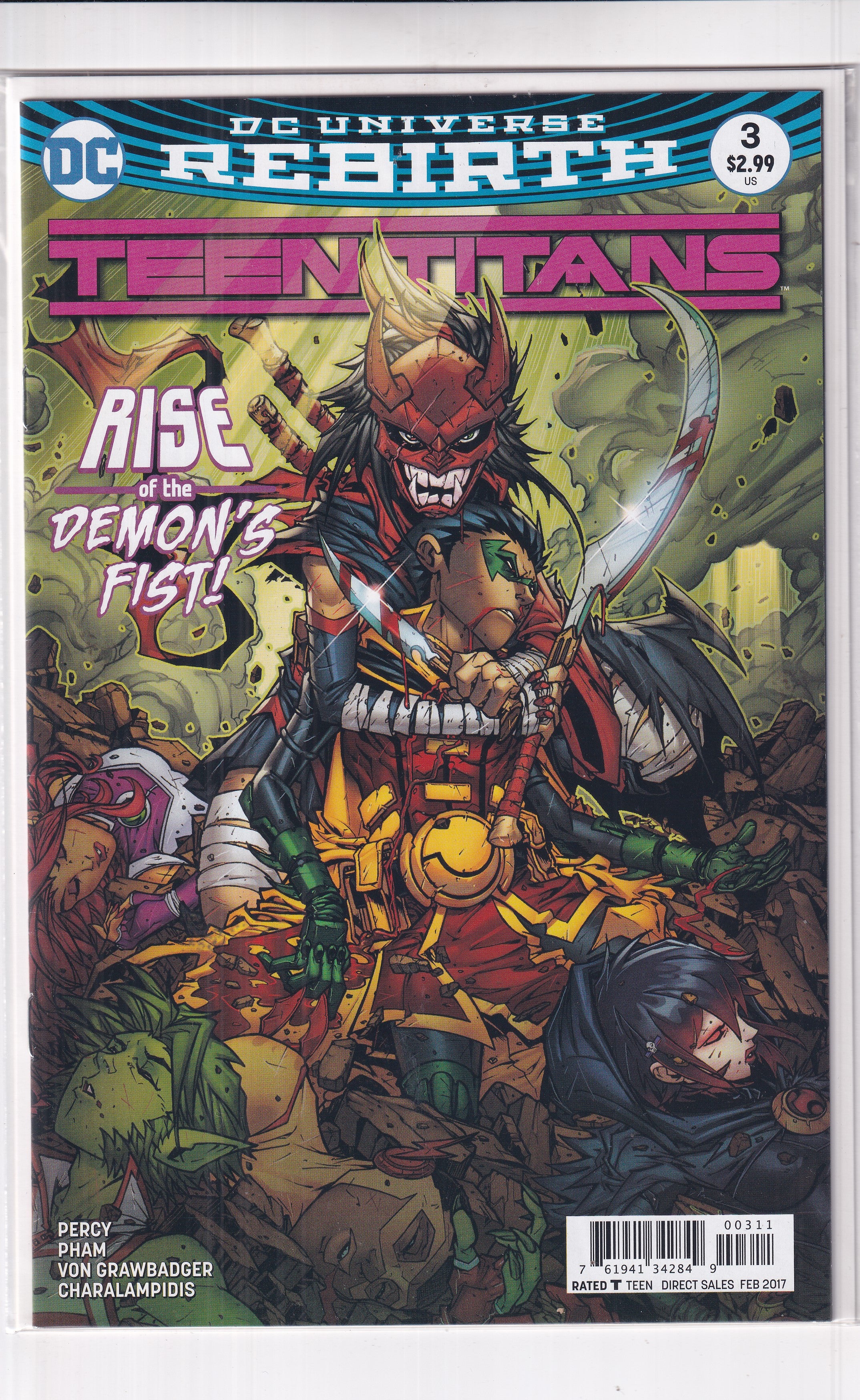 TEEN TITANS #3 - Slab City Comics 