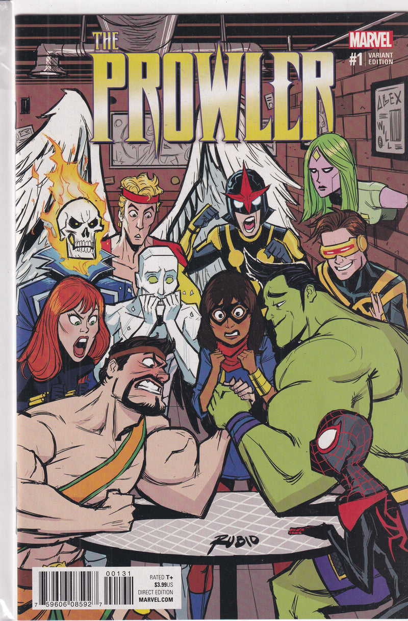 The Prowler #1 Champions Variant | Slab City Comics