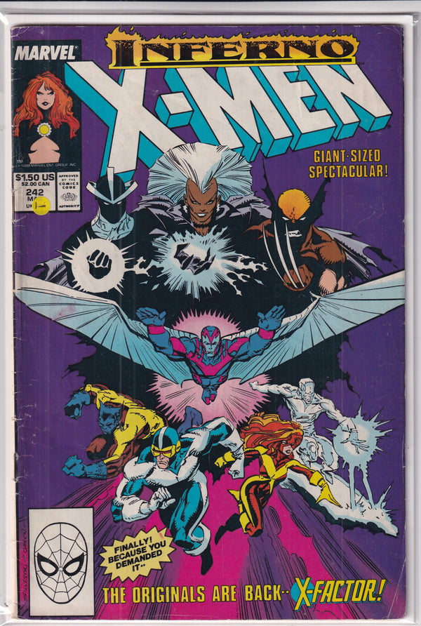 Inferno X-Men #242 - Slab City Comics 