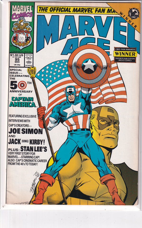 Marvel Age #95 - Slab City Comics 