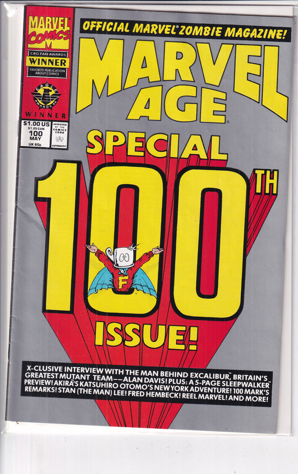 Marvel Age #100 - Slab City Comics 