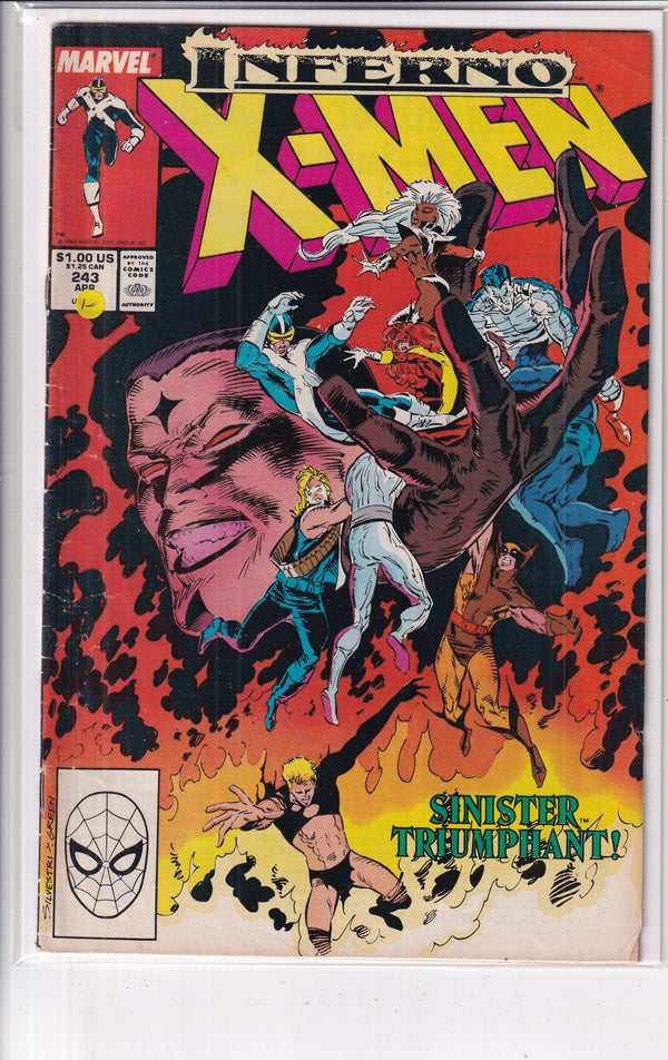 Inferno X-Men #243 - Slab City Comics 