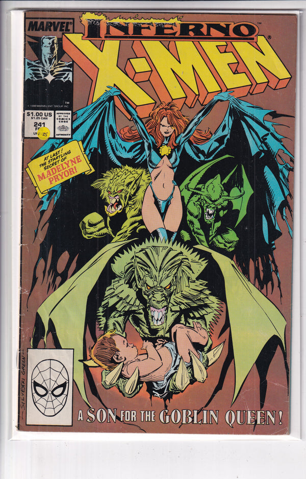 Inferno X-Men #241 - Slab City Comics 