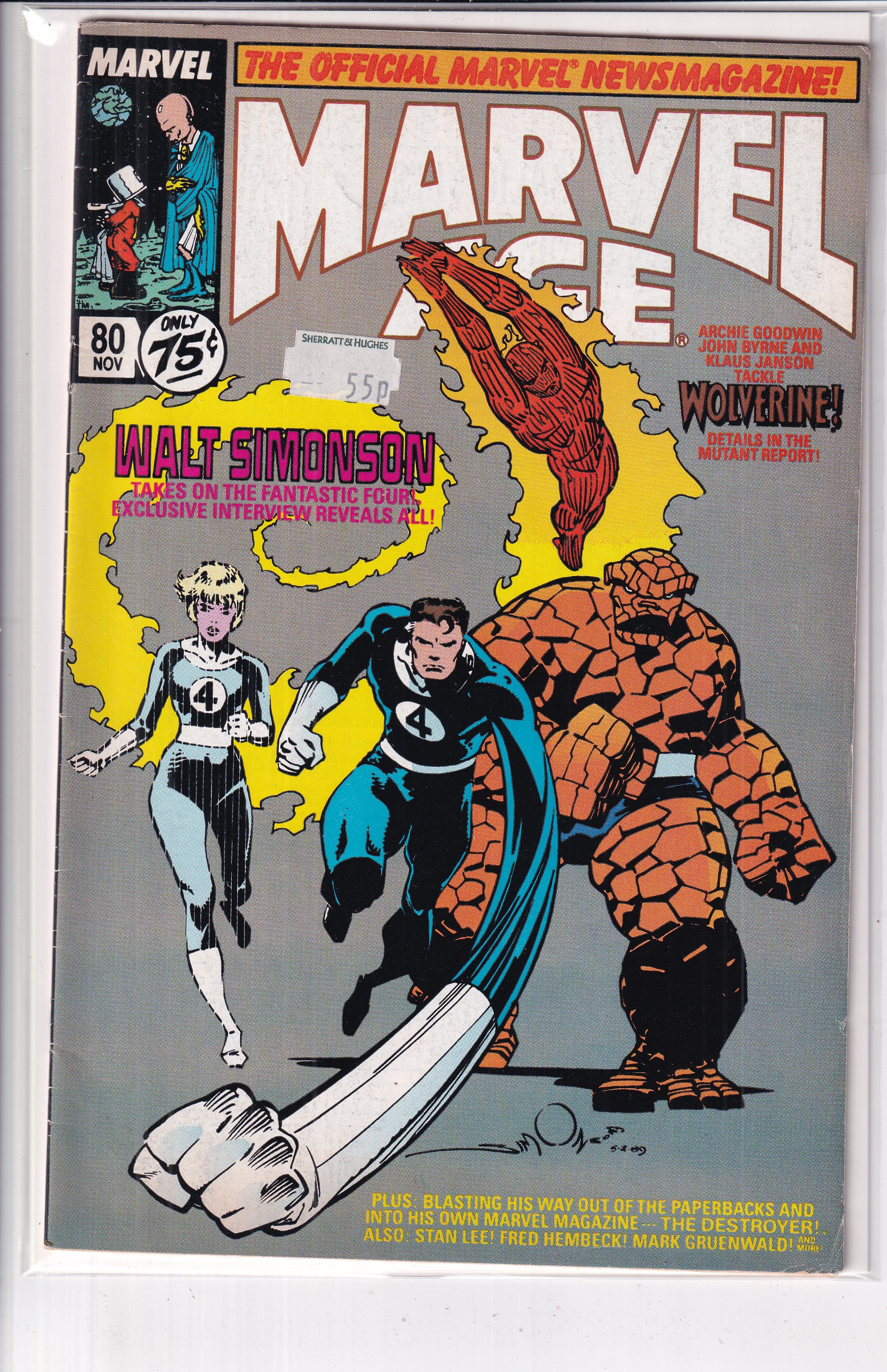 Marvel Age #80 - Slab City Comics 