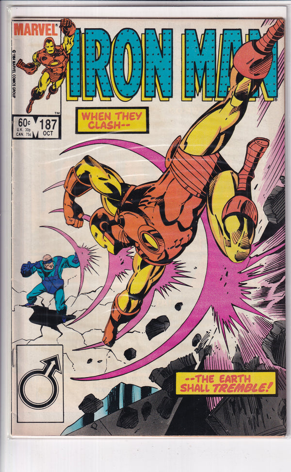 Iron Man #187 - Slab City Comics 