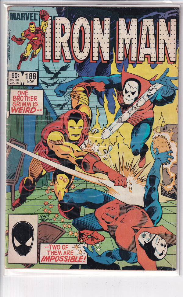 Iron Man #188 - Slab City Comics 