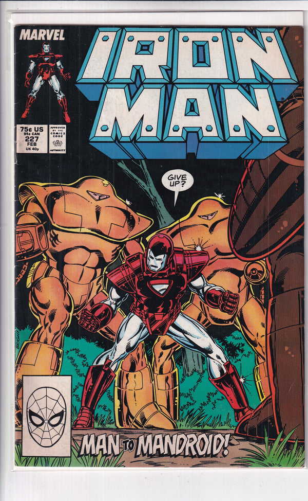 Iron Man #227 - Slab City Comics 