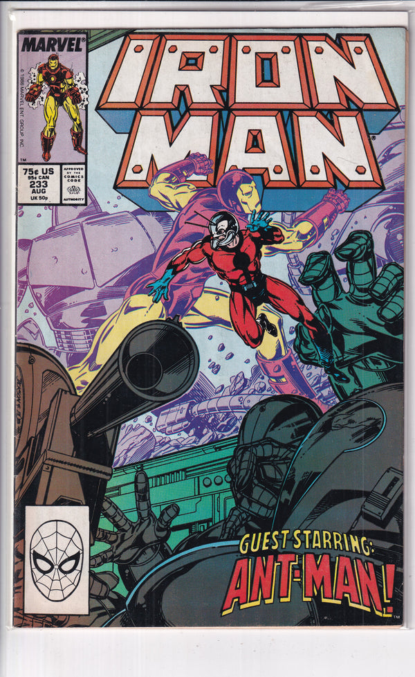 Iron Man #233 - Slab City Comics 