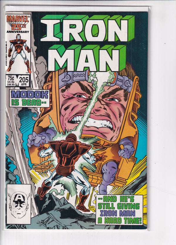 Iron Man #205 - Slab City Comics 