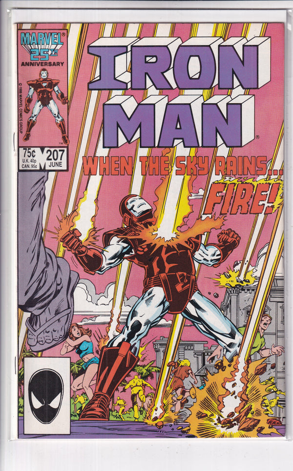 Iron Man #207 - Slab City Comics 
