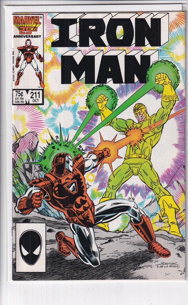 Iron Man #211 - Slab City Comics 
