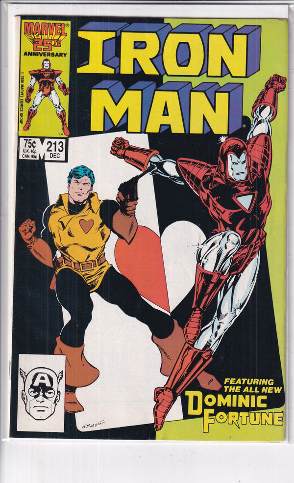 Iron Man #213 - Slab City Comics 