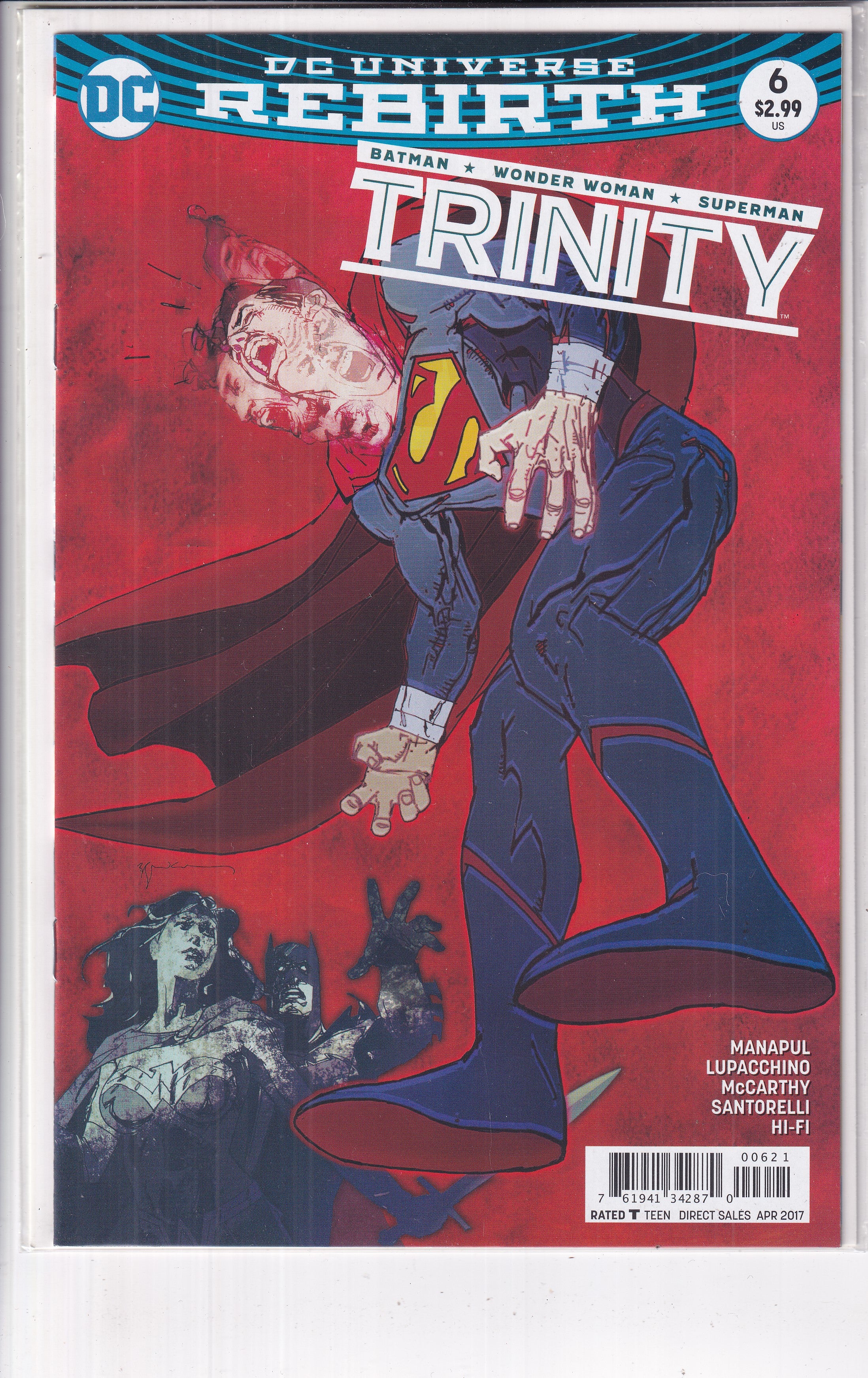 Trinity #6 Variant - Slab City Comics 