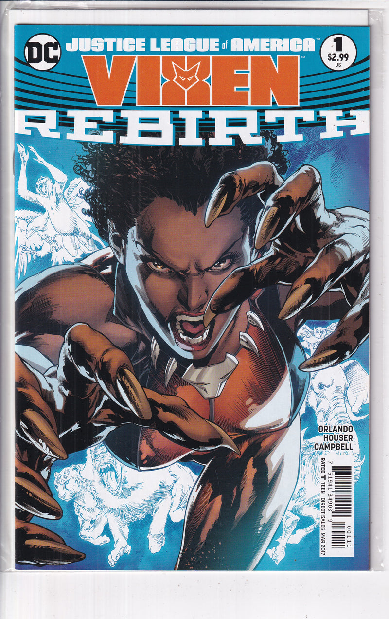 Justice League Of America Vixen