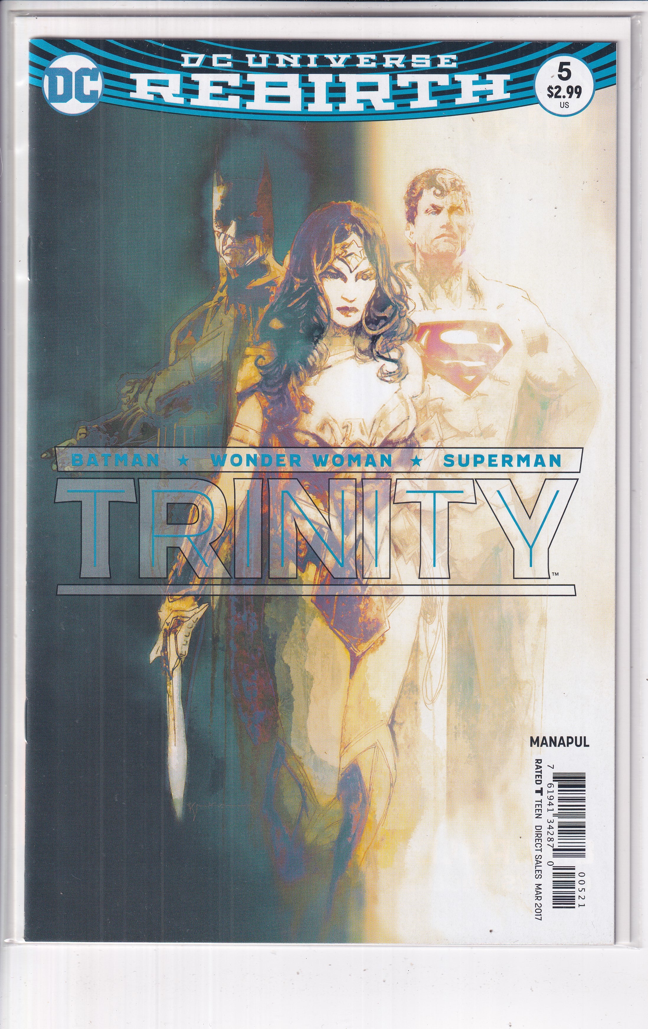 Trinity #5 Variant - Slab City Comics 