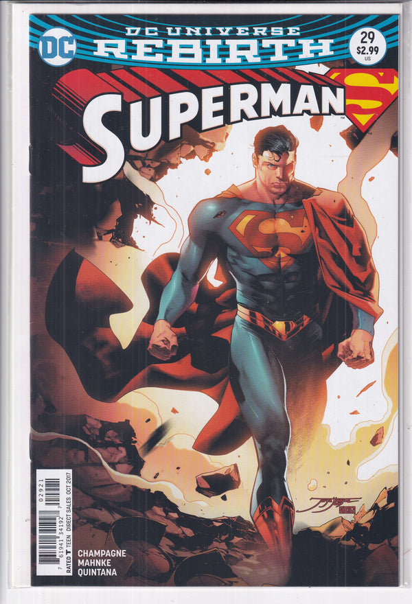 Superman #29 Variant - Slab City Comics 