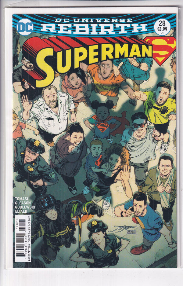 Superman #28 Variant - Slab City Comics 