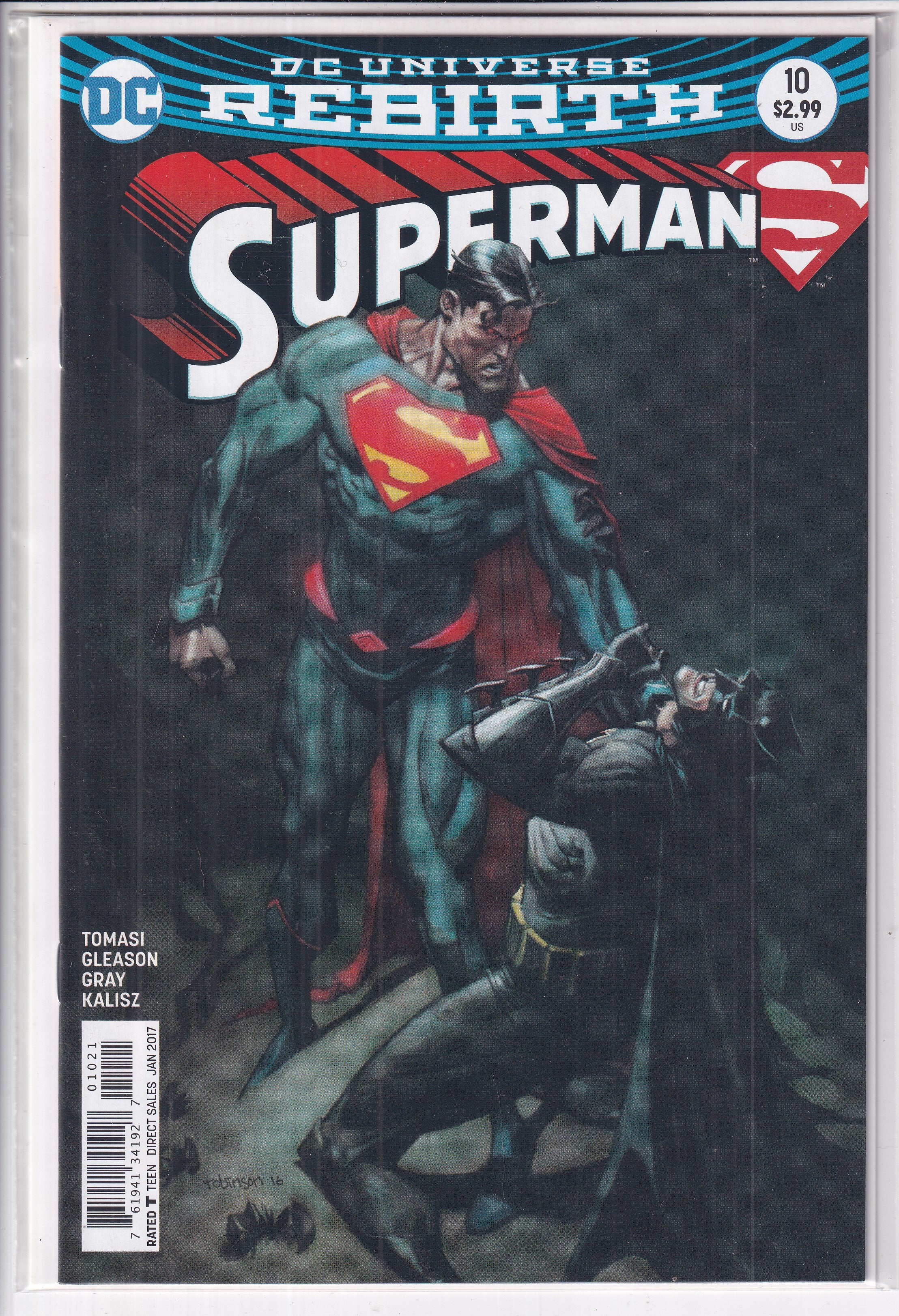 Superman #10 Variant - Slab City Comics 
