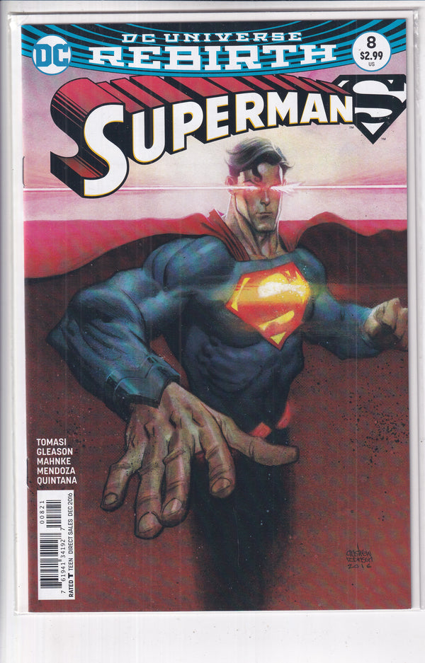Superman #8 Variant - Slab City Comics 