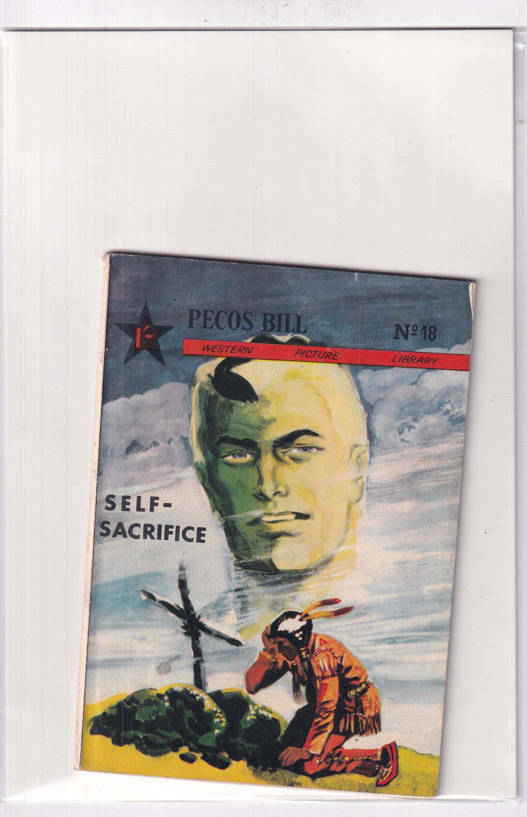 PECOSS BILL SELF SACRIFICE #18 - Slab City Comics 
