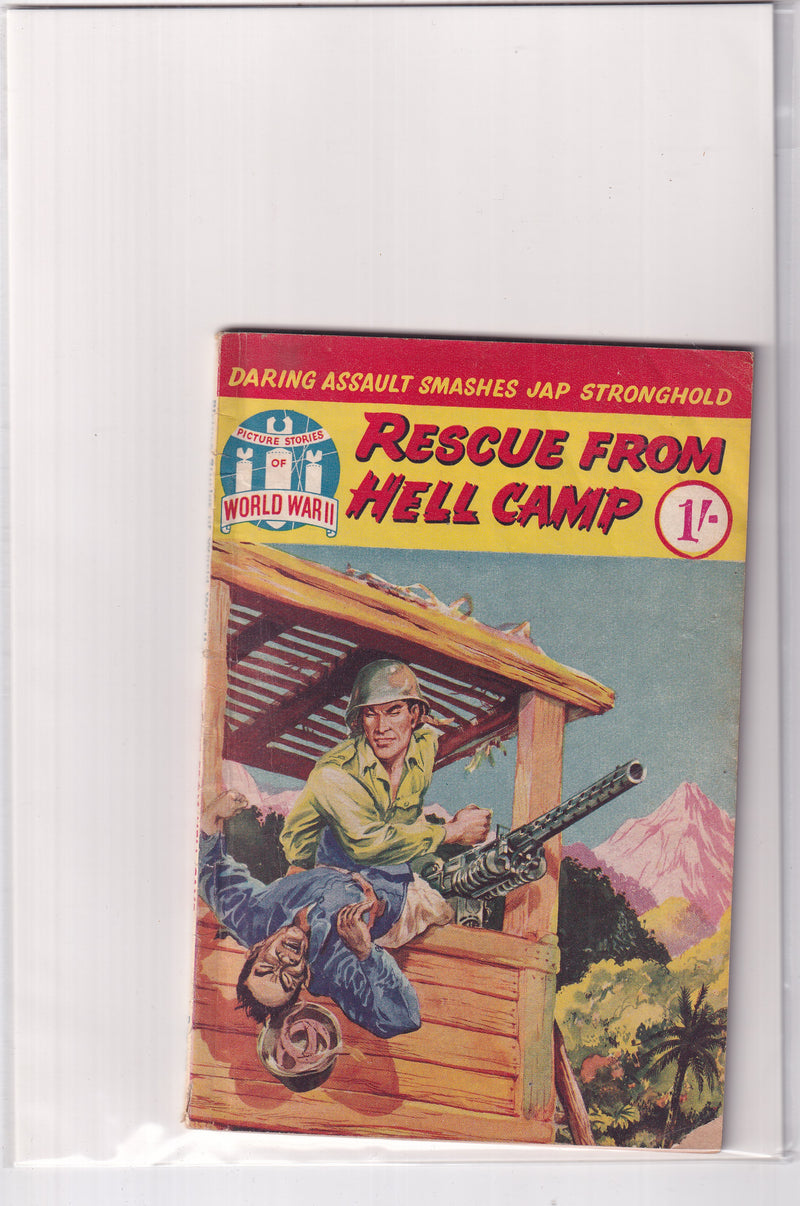 PICTURE STORIES OF WORLD WAR II RESCUE FROM HELL CAMP - Slab City Comics 