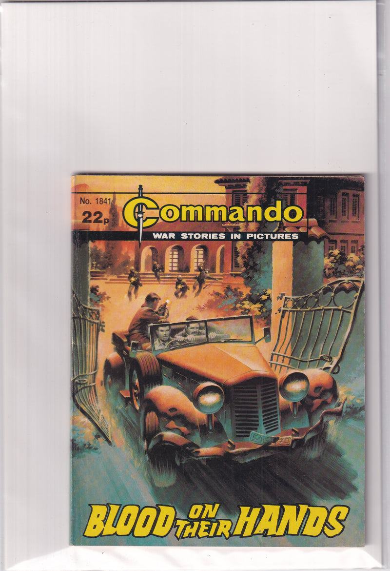 COMMANDO WAR STORIES IN PICTURES BLOOD ON THEIR HANDS