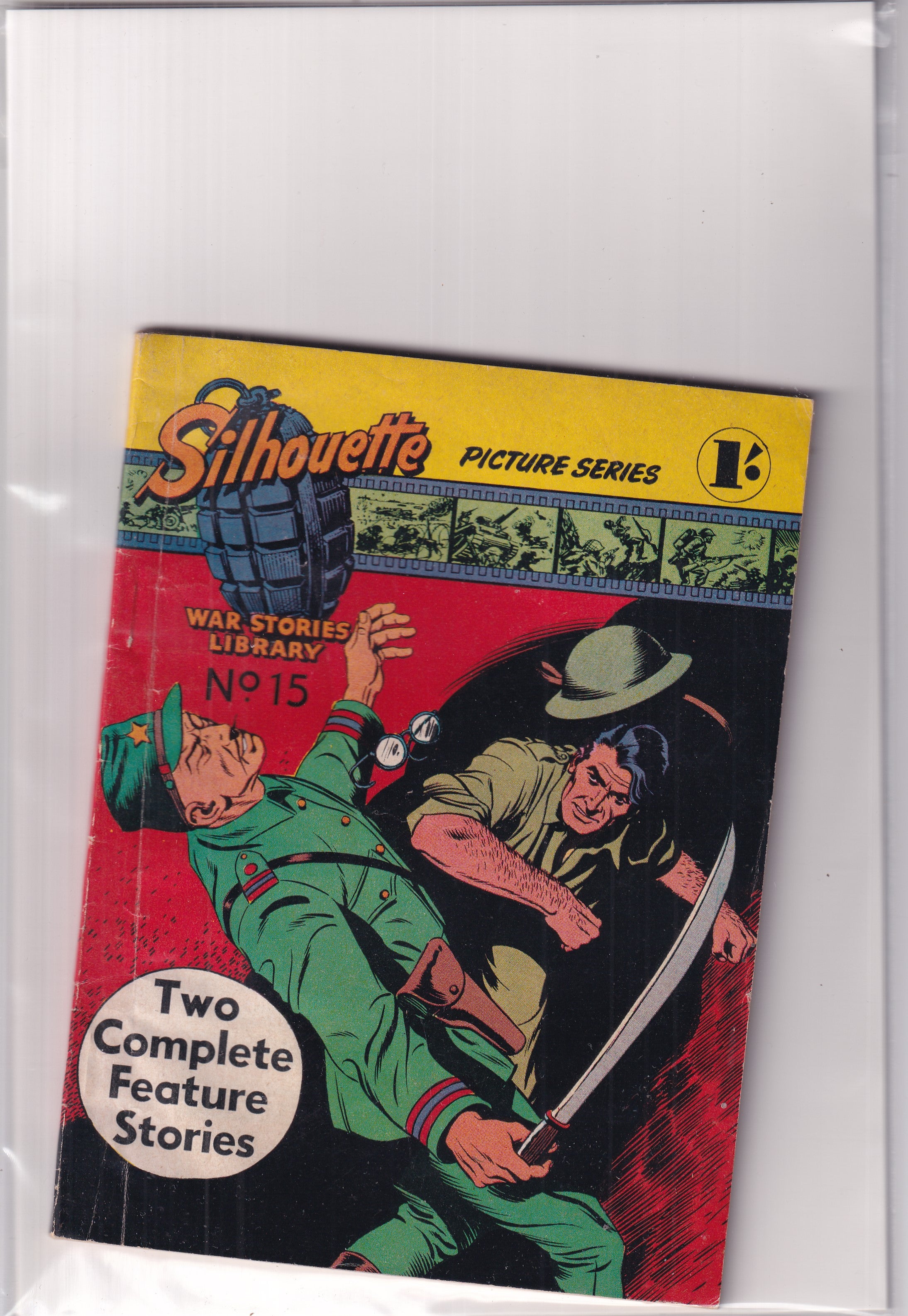 SILHOUETTE PICTURE SERIES WAR STORIES LIBRARY #15 - Slab City Comics 