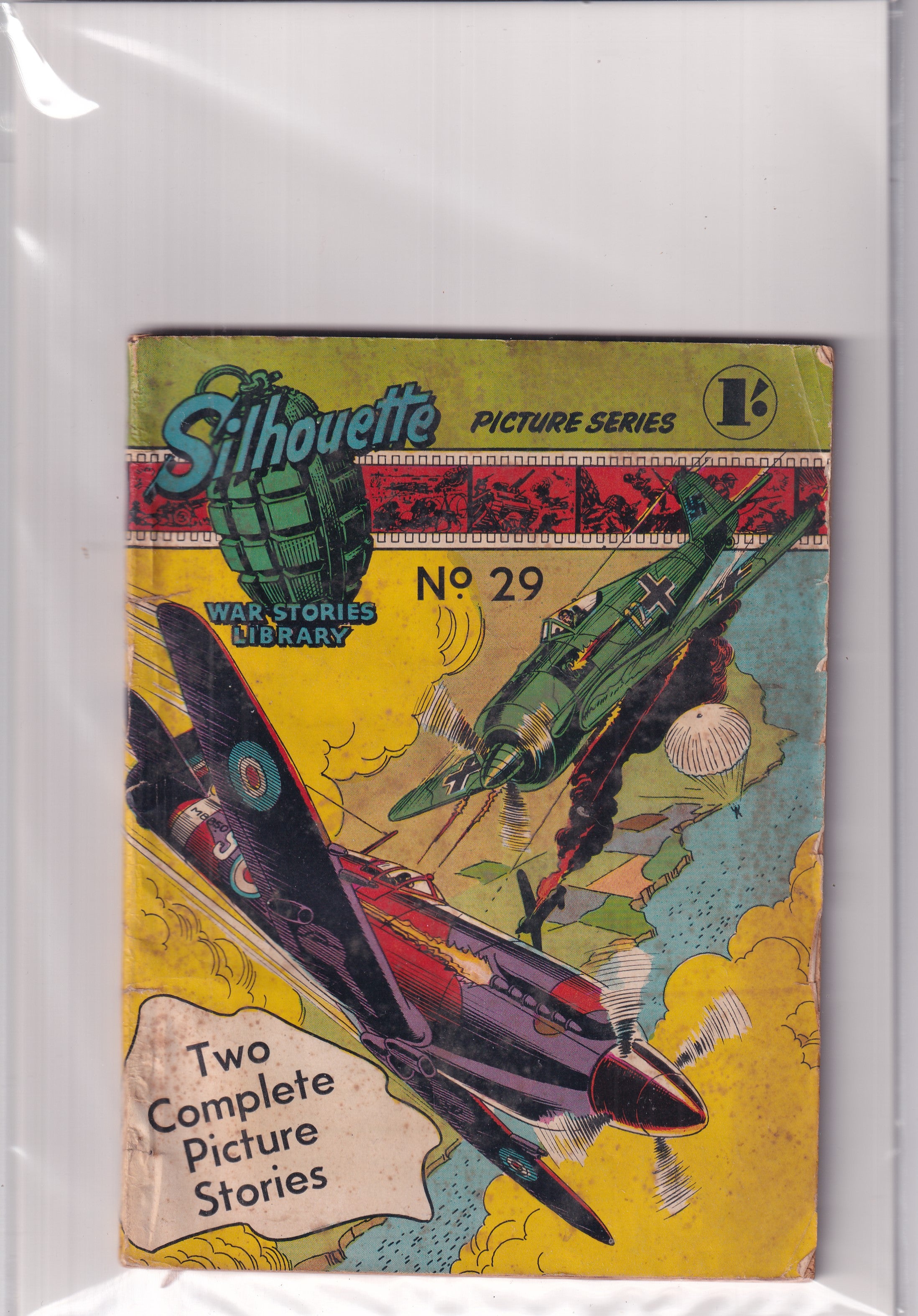 SILHOUETTE PICTURE SERIES WAR STORIES LIBRARY #29 - Slab City Comics 