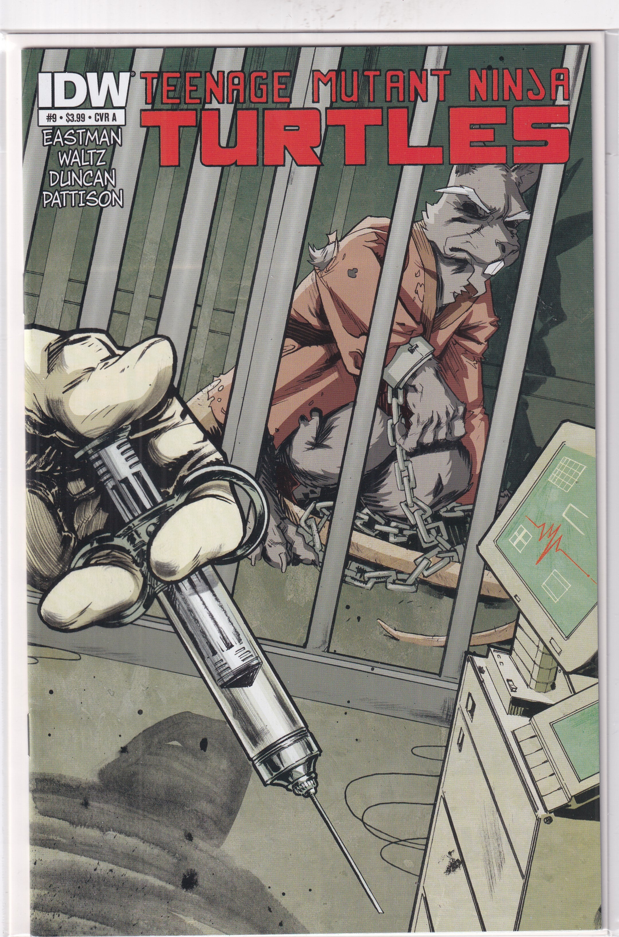 TEENAGE MUTANT NINJA TURTLES #9 - Slab City Comics 