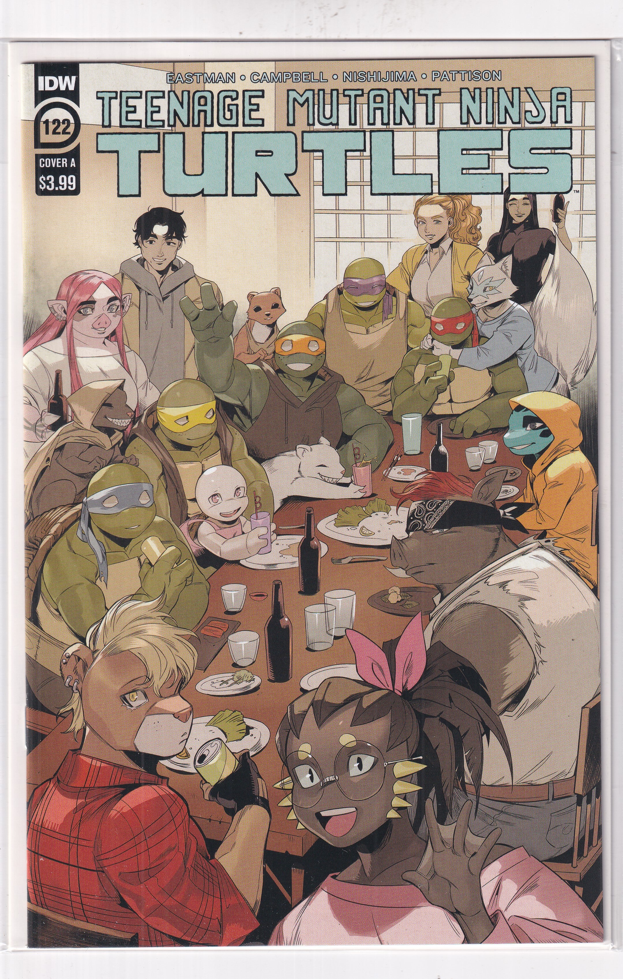TEENAGE MUTANT NINJA TURTLES #122 - Slab City Comics 
