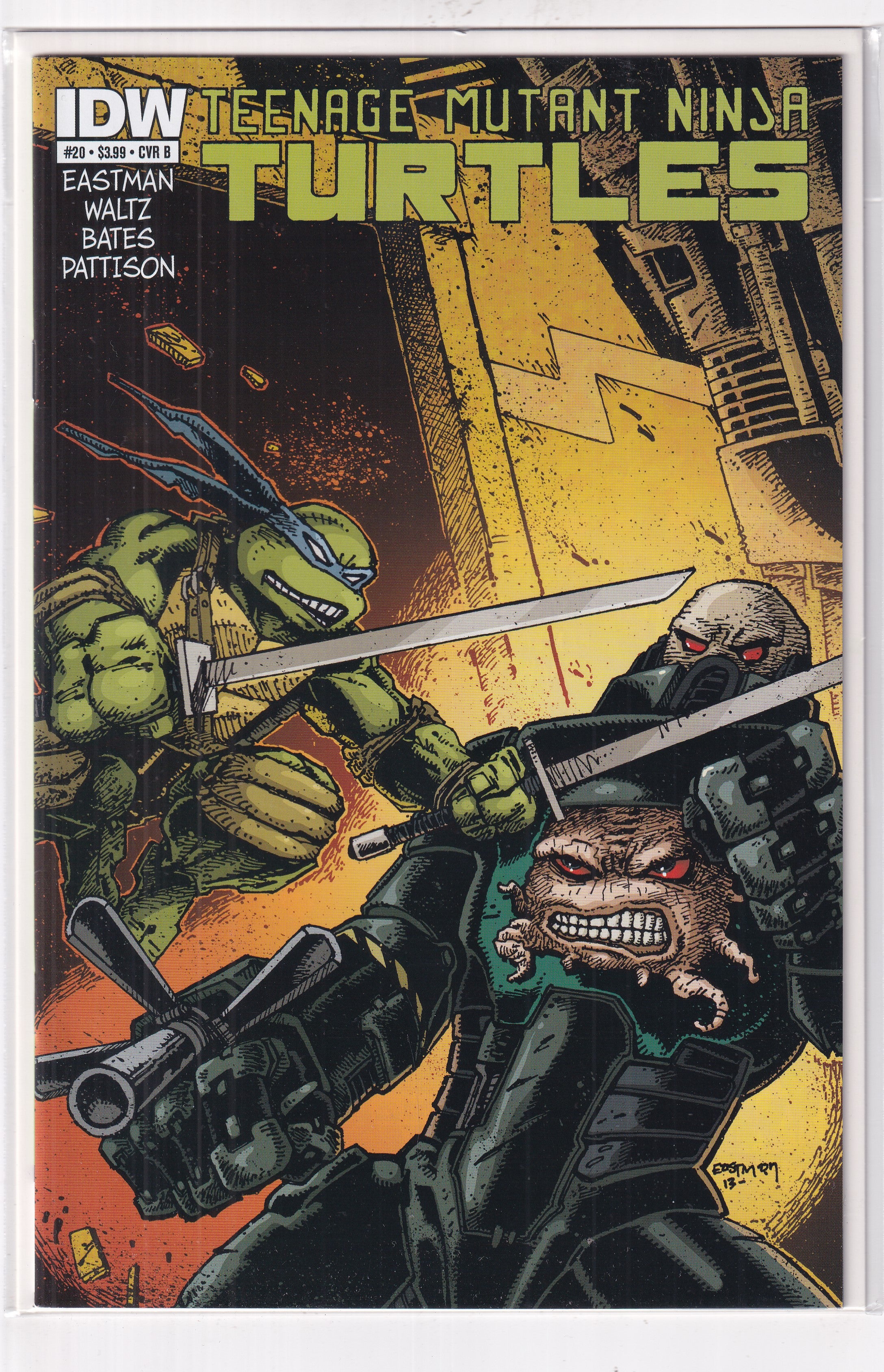 TEENAGE MUTANT NINJA TURTLES #20 VARIANT - Slab City Comics 