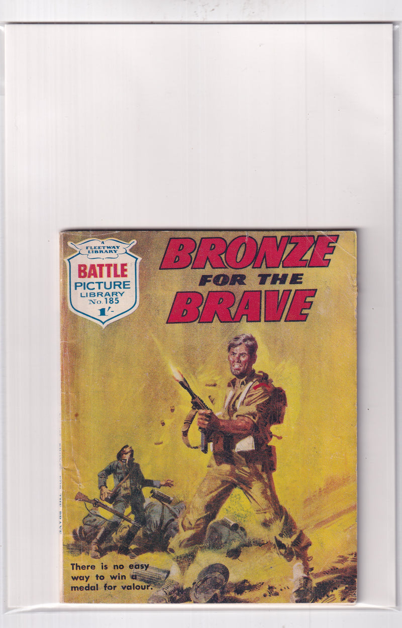 BATTLE PICTURE LIBRARY BRONZE FOR THE BRAVE