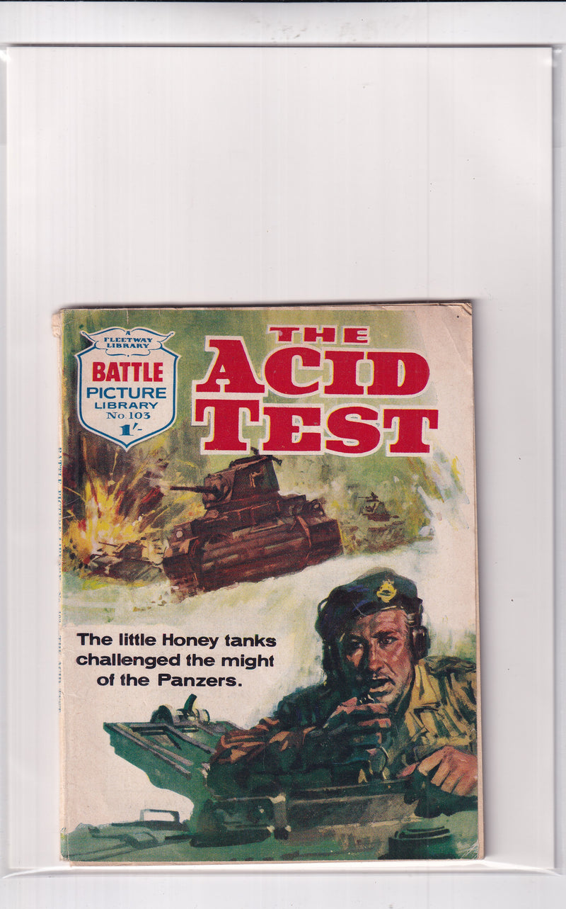 BATTLE PICTURE LIBRARY THE ACID TEST