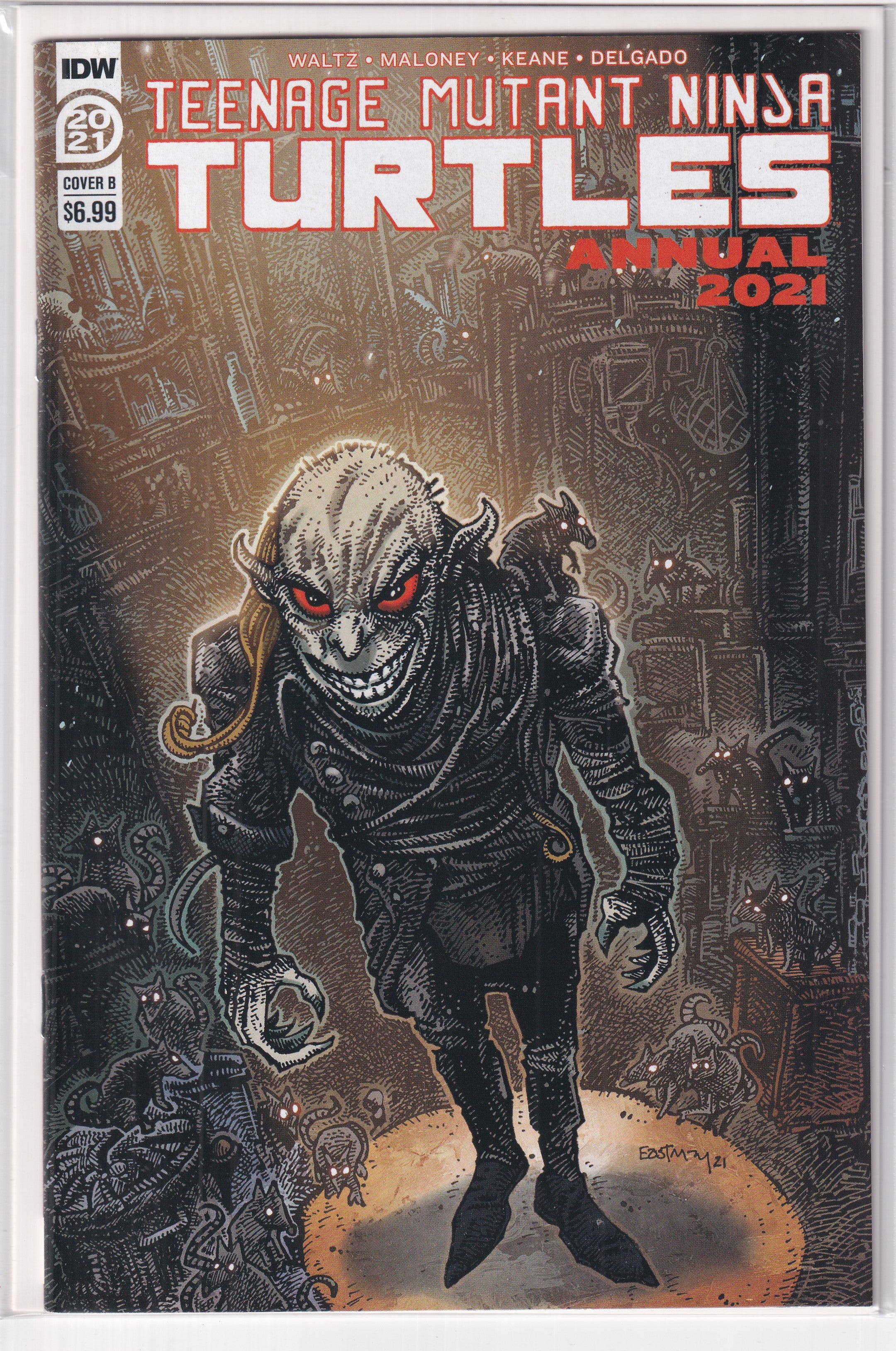 TEENAGE MUTANT NINJA TURTLES ANNUAL 2021 VARIANT - Slab City Comics 
