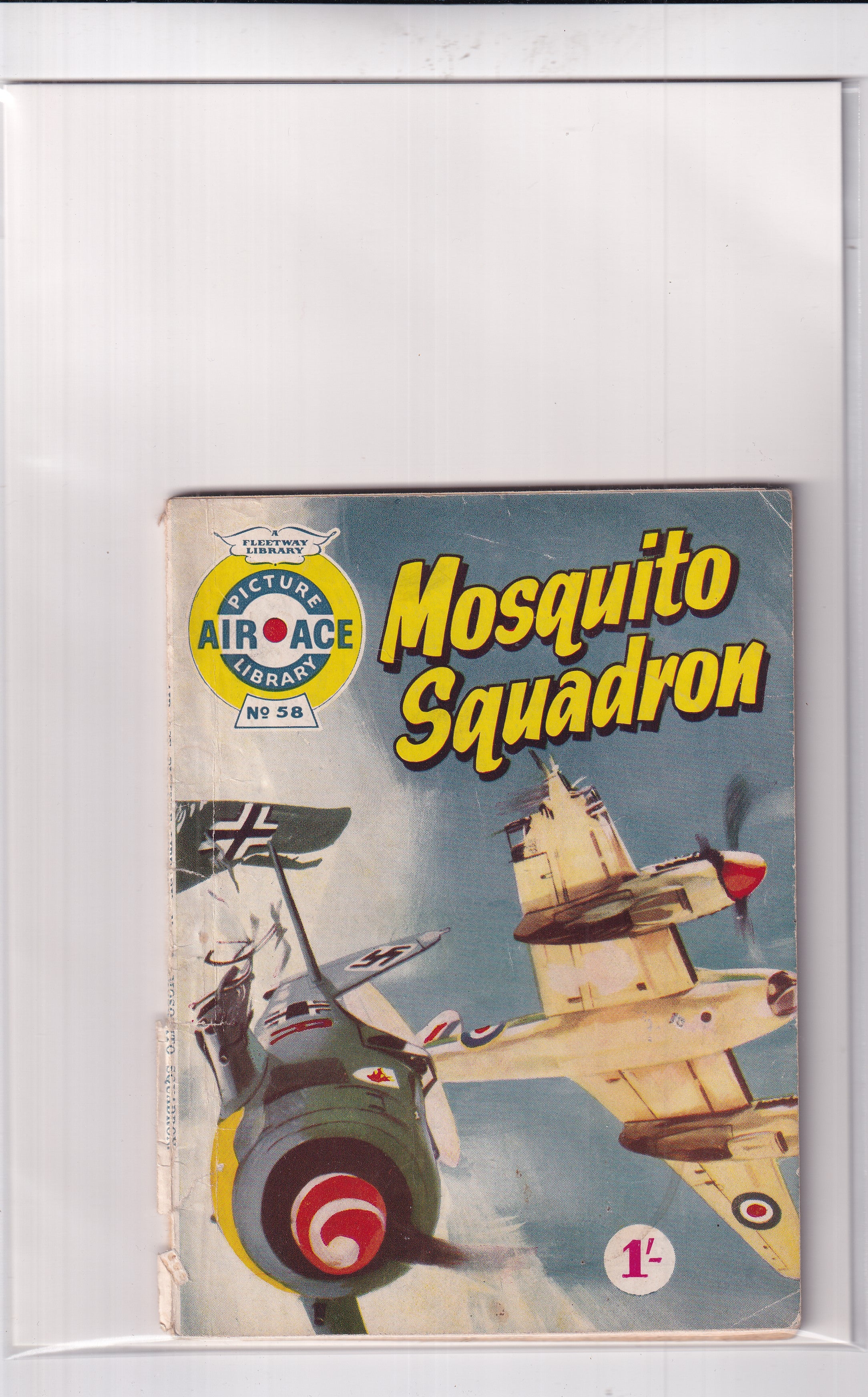 PICTURE AIR ACE LIBRARY MOSQUITO SQUADRON #58 - Slab City Comics 