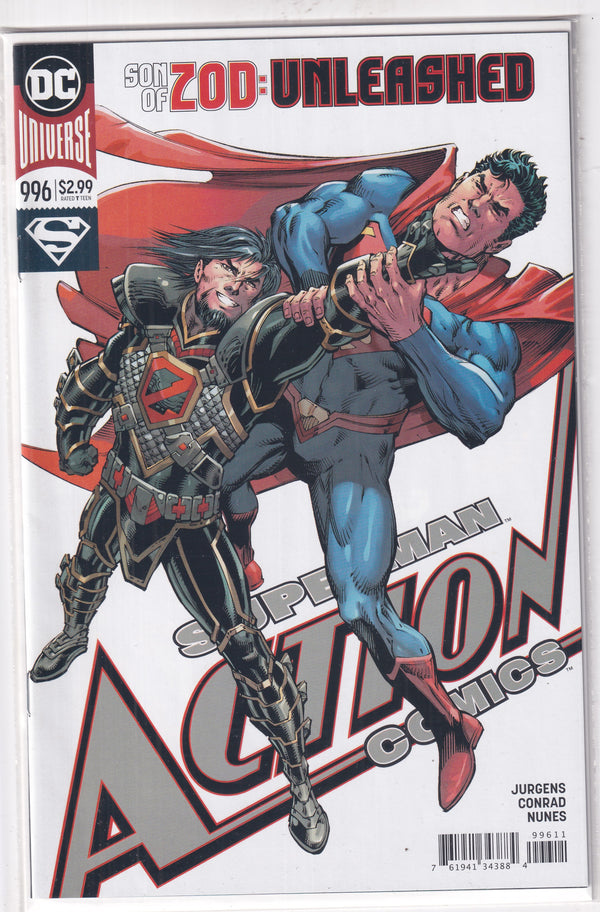 SON OF ZOD:UNLEASHED SUPERMAN ACTION COMICS #996 - Slab City Comics 