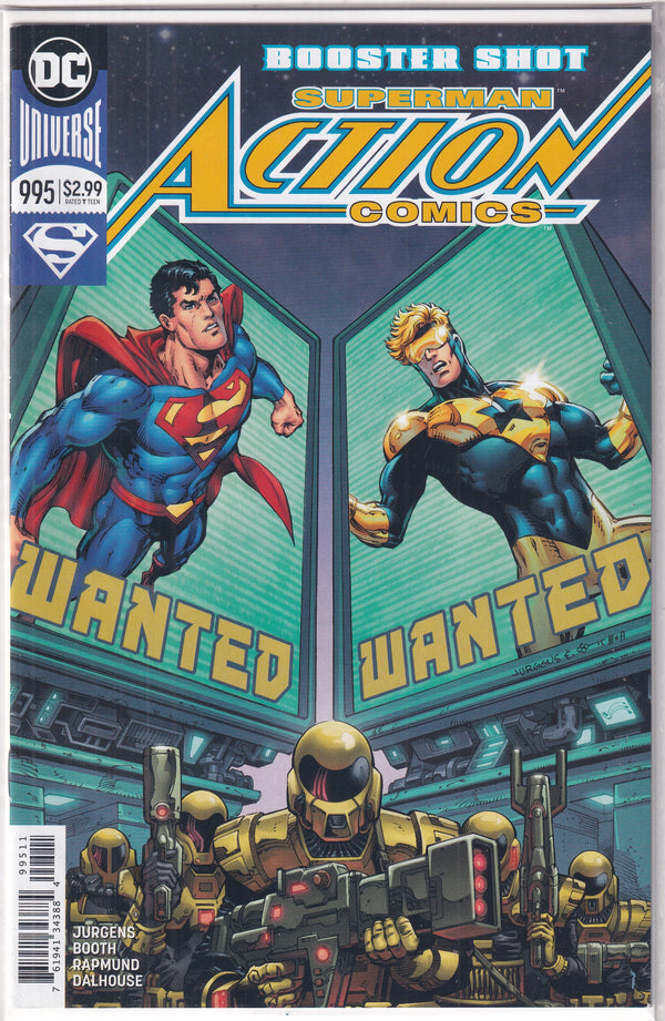 BOOSTER SHOT SUPERMAN ACTION COMICS #995 - Slab City Comics 