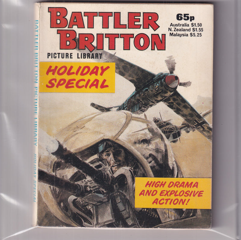 BATTLER BRITTON HOLIDAY SPECIAL - Slab City Comics 