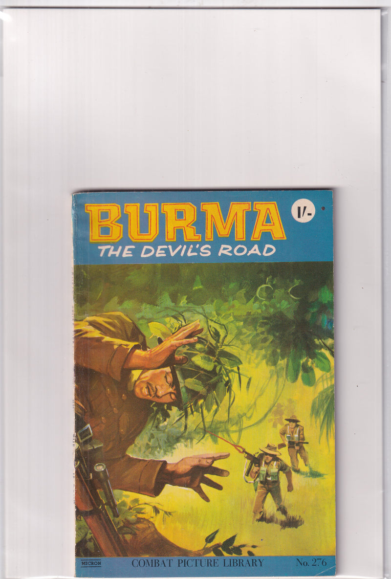 COMBAT PICTURE LIBRARY BURMA THE DEVIL'S ROAD