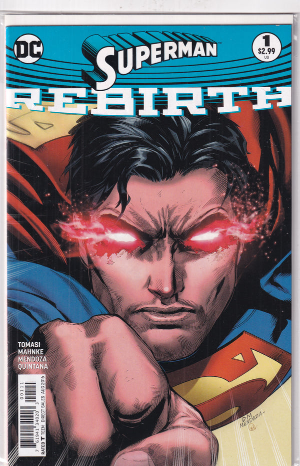 SUPERMAN REBIRTH #1 - Slab City Comics 