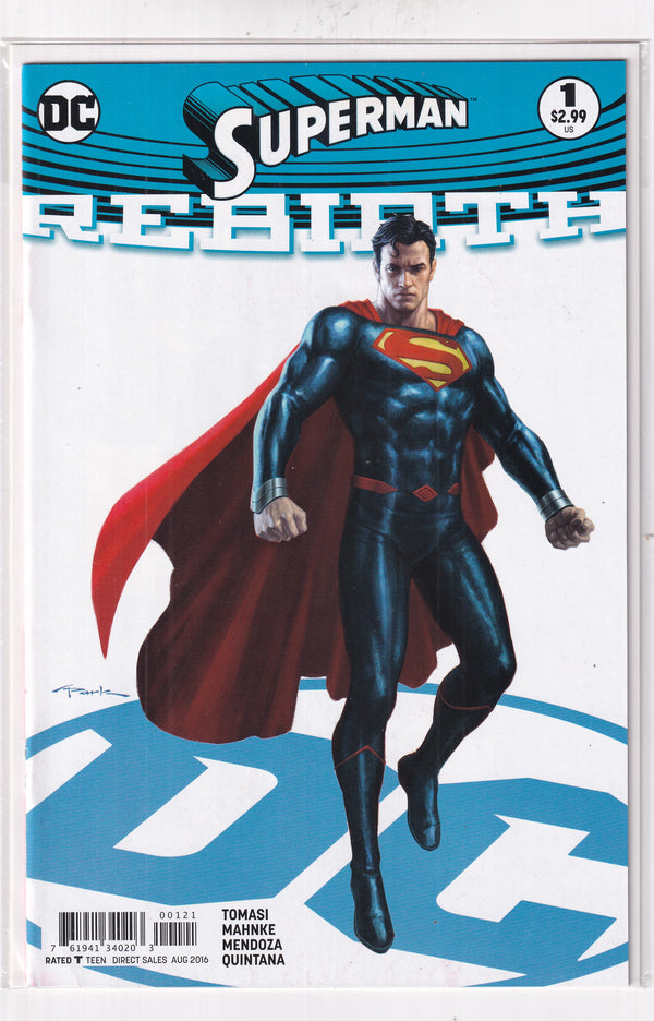 SUPERMAN REBIRTH #1 VARIANT - Slab City Comics 