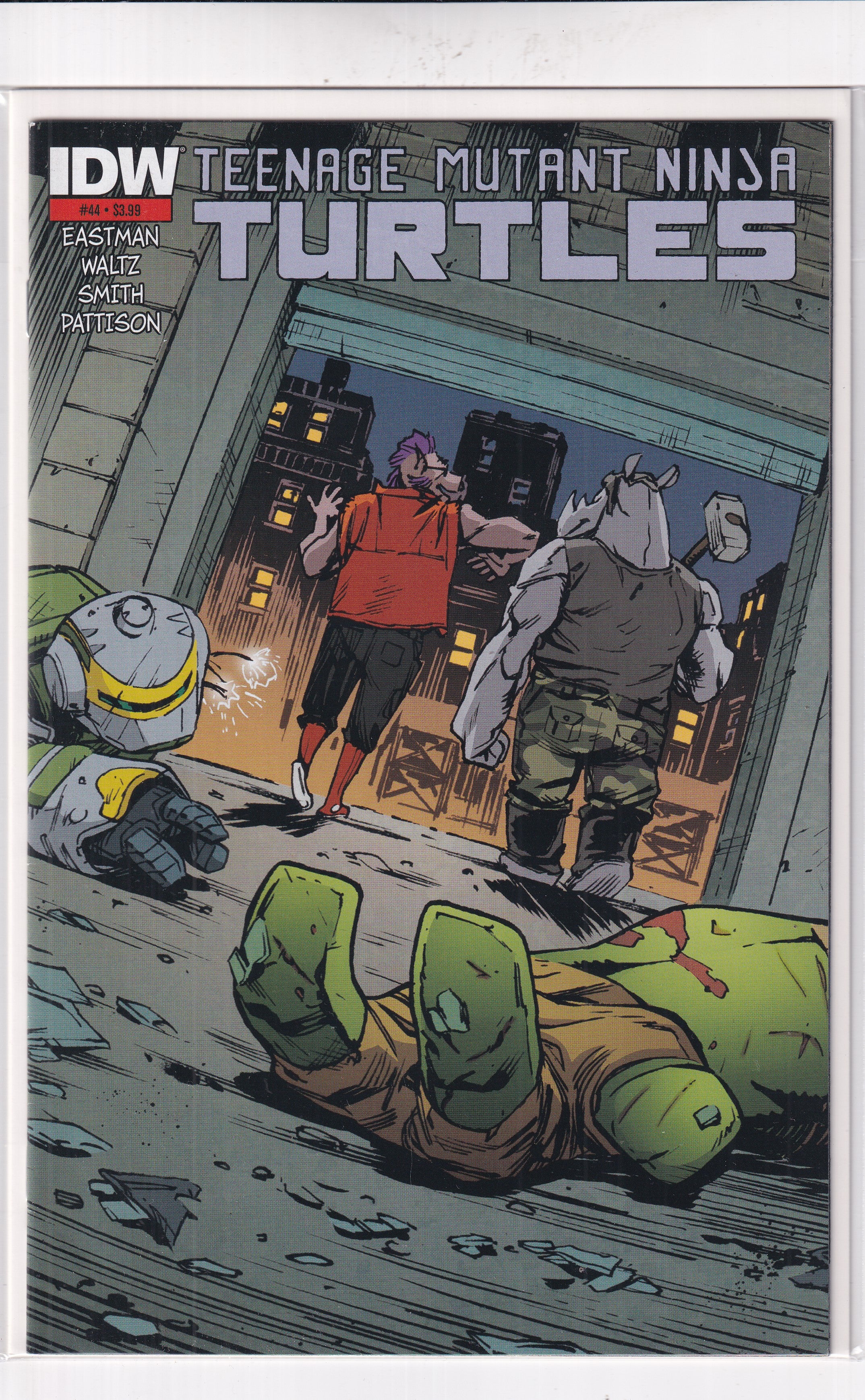 TEENAGE MUTANT NINJA TURTLES #44 - Slab City Comics 